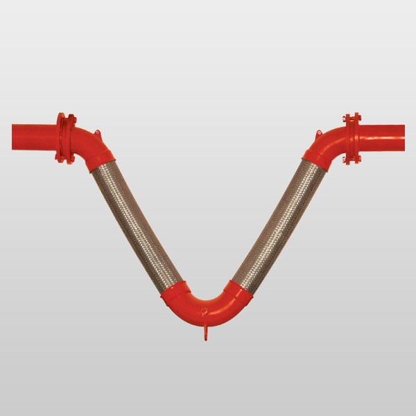 Dilatasyon Omega V-Flex / Kaynak Boyunlu (X,Y,Z: -/+ 100 mm)